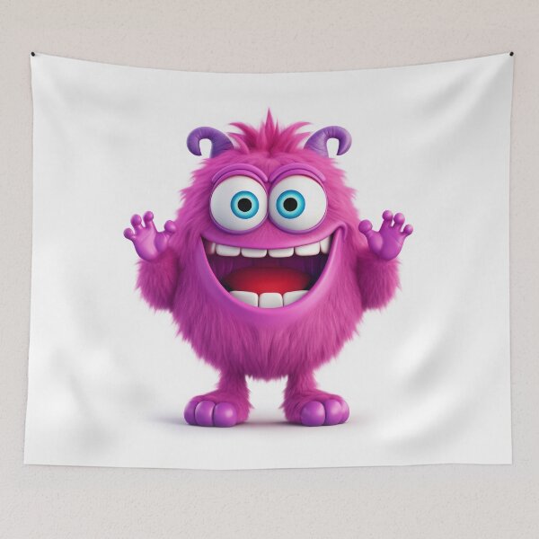 Item preview, Cute Monster - Pink designed and sold by TLCPhotoArt.