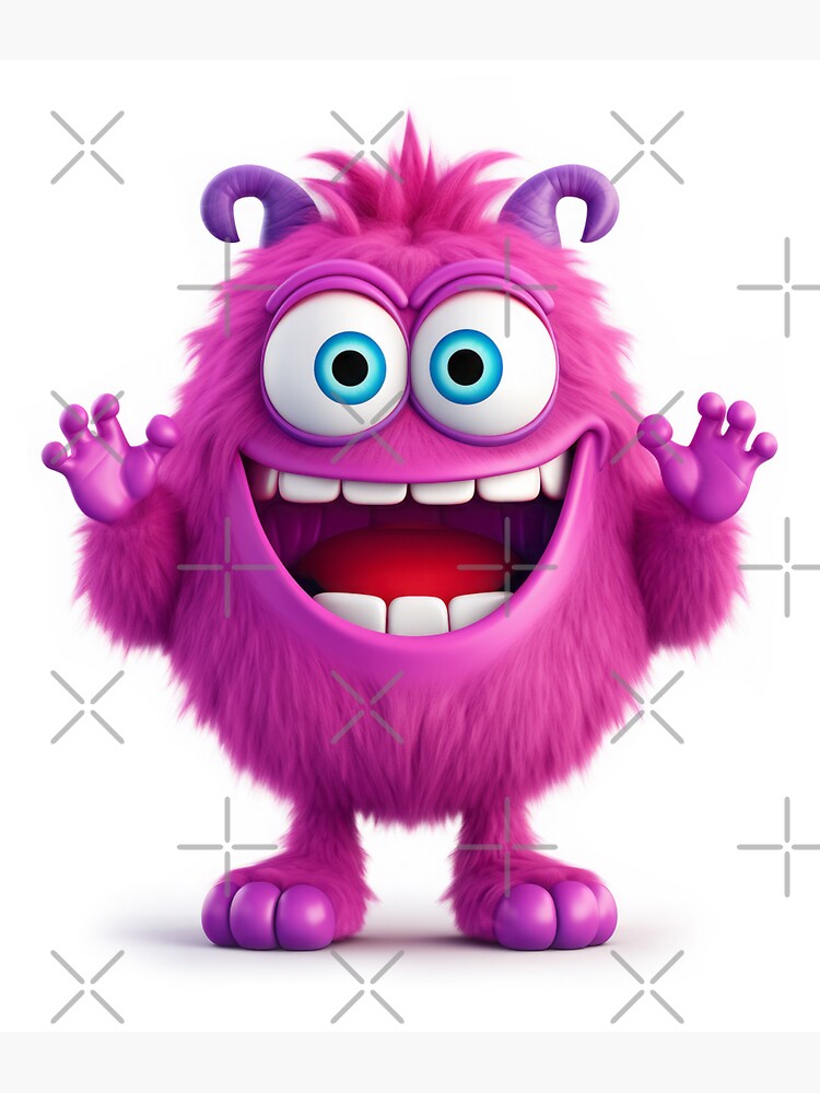 Cute Monster - Pink