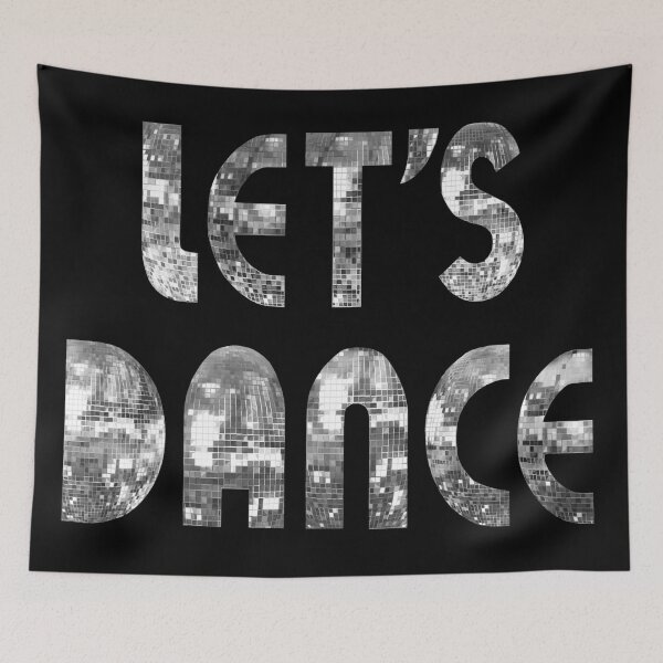Item preview, 70's Silver Disco Let's Dance  designed and sold by Deborah Camp.