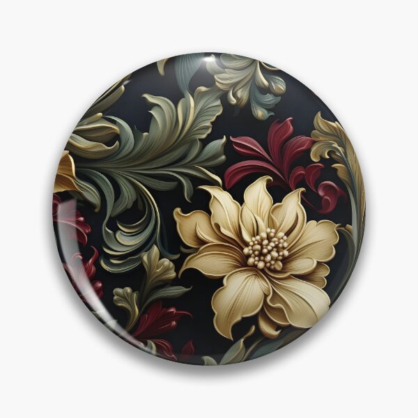Item preview, Renaissance Elegance: Intricate Floral Motifs Seamless Pattern designed and sold by Moo7shop.