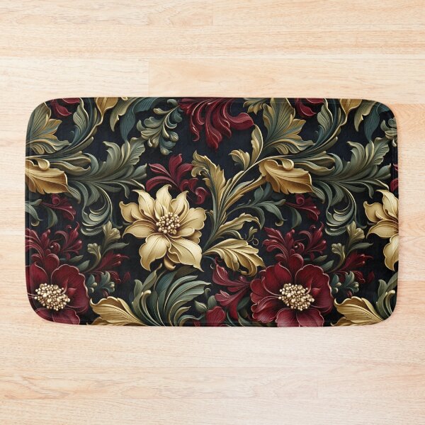 Item preview, Renaissance Elegance: Intricate Floral Motifs Seamless Pattern designed and sold by Moo7shop.