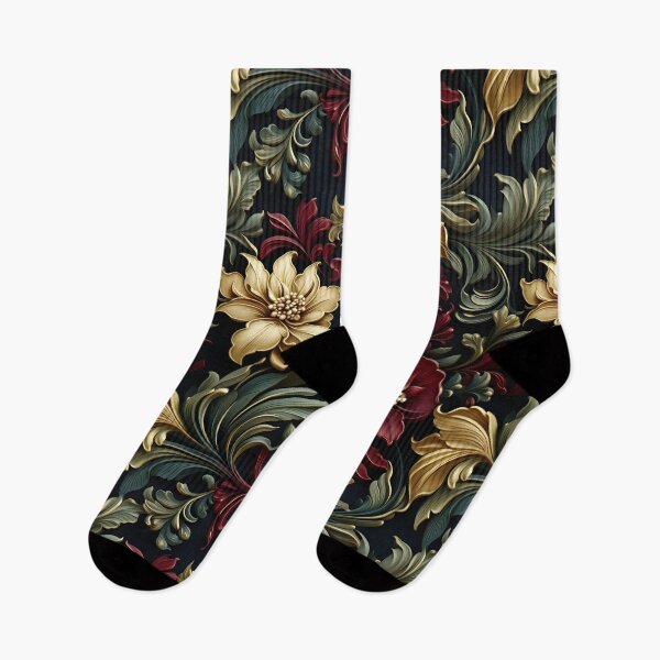 Item preview, Renaissance Elegance: Intricate Floral Motifs Seamless Pattern designed and sold by Moo7shop.
