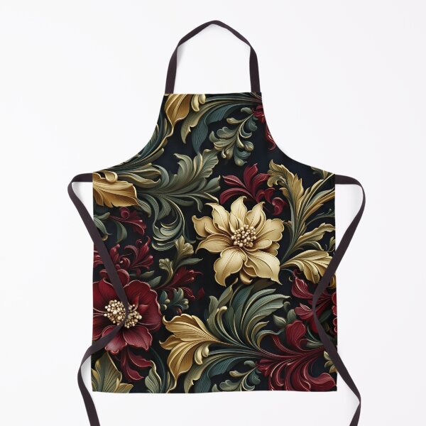 Item preview, Renaissance Elegance: Intricate Floral Motifs Seamless Pattern designed and sold by Moo7shop.