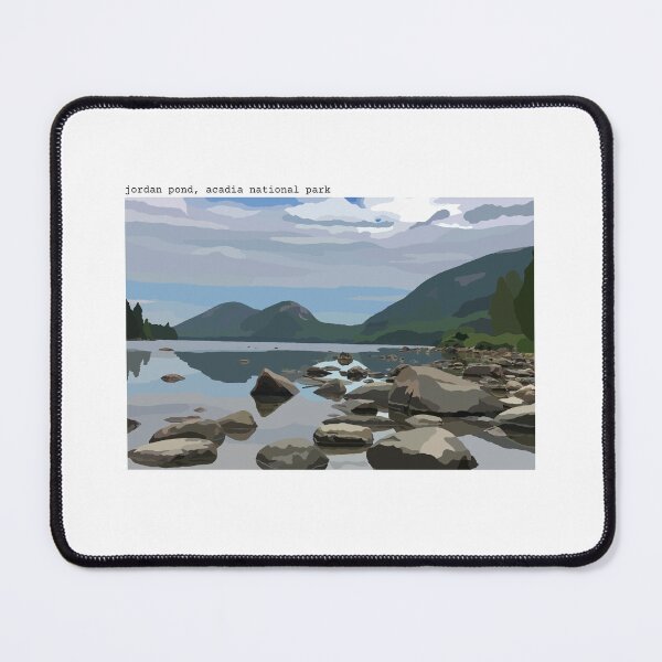 Item preview, Jordan Pond Illustration designed and sold by 618LexaR.