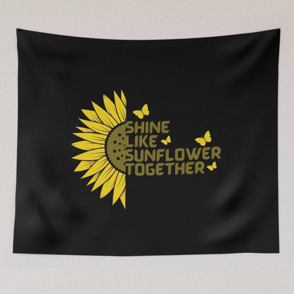 Item preview, Shine Like Sunflower Together designed and sold by designerpriti.