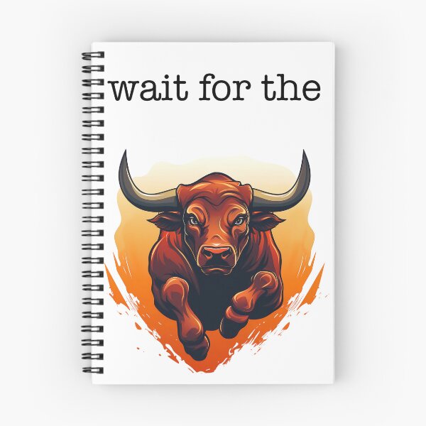 Item preview, Wait for the Bullrun designed and sold by AwesomeAiArt.