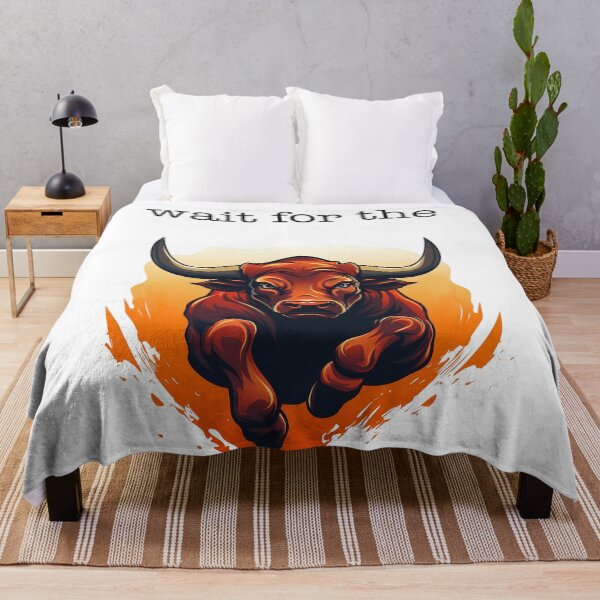 Item preview, Wait for the Bullrun designed and sold by AwesomeAiArt.