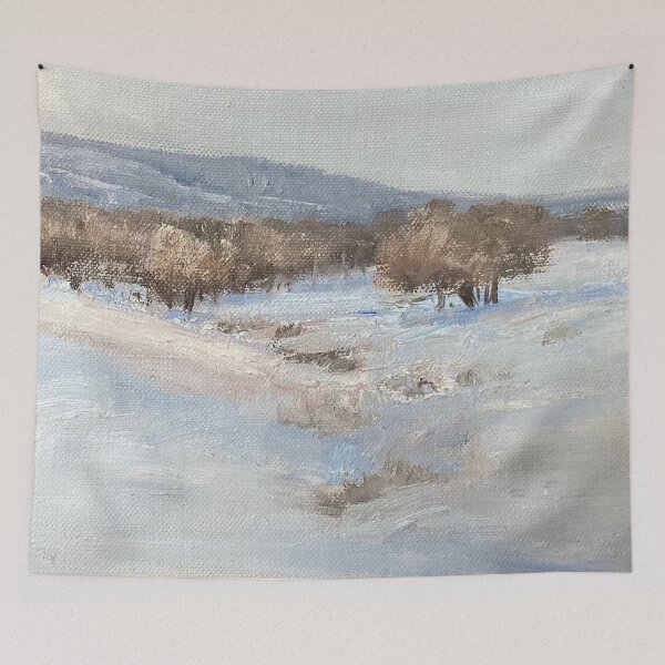 Item preview, Blanketed Snowy Meadow designed and sold by GalleryDigitals.