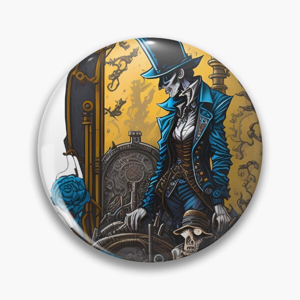 Item preview, Gravedigger Halloween but Steampunk designed and sold by Pannyyy.