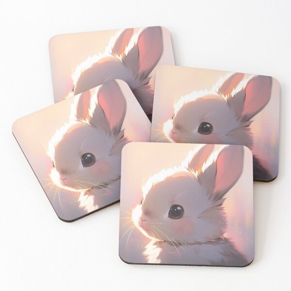 Item preview, Cute Rabbit Retro Japanese Anime Style Illustration designed and sold by Master Ivan.