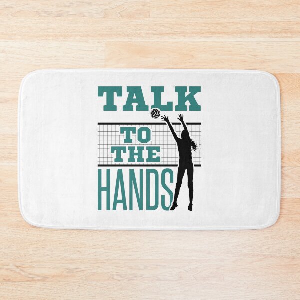 Item preview, Talk to the Hands Funny Volleyball Blocker Player designed and sold by jaygo.