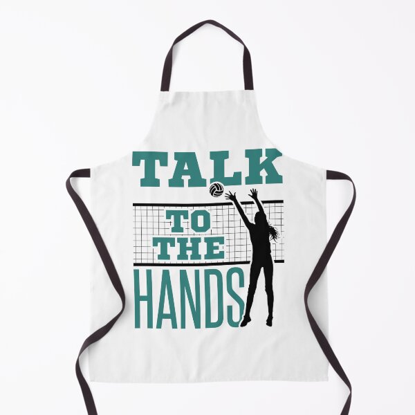 Item preview, Talk to the Hands Funny Volleyball Blocker Player designed and sold by jaygo.