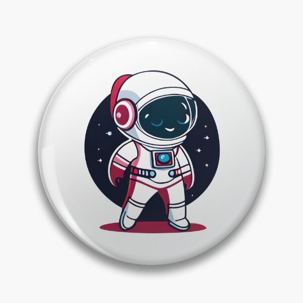 Item preview, cute spaceman designed and sold by SketchysDESIGNS.