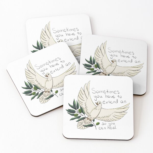 Item preview, White dove extending an olive branch designed and sold by TalaKamoraDSGN.
