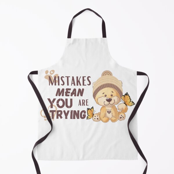 Item preview, Mistakes mean | Cute Lion | Affirmations and motivations designed and sold by Twinmommy Store.