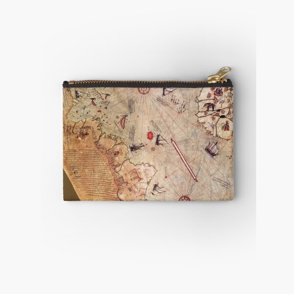Item preview, Piri Reis world map designed and sold by SolidEarthArt.