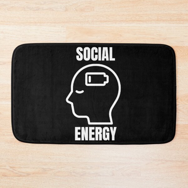 Item preview, Low On Coffee Social Battery designed and sold by ArtFromBeyond.