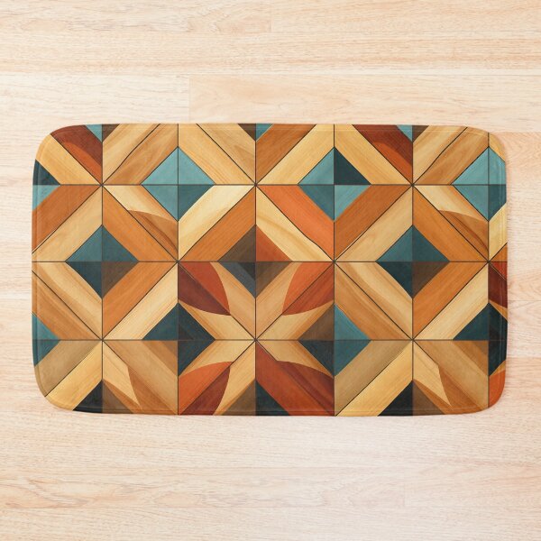 Item preview, Modern Parquet Revival: Seamless Pattern Delight designed and sold by Moo7shop.