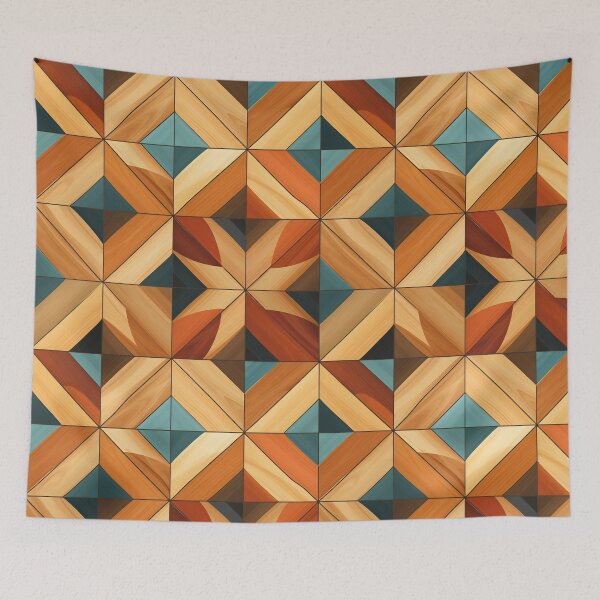 Item preview, Modern Parquet Revival: Seamless Pattern Delight designed and sold by Moo7shop.