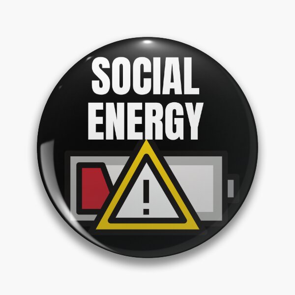 Item preview, Low On Coffee Social Battery designed and sold by ArtFromBeyond.