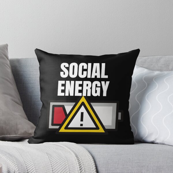 Item preview, Low On Coffee Social Battery designed and sold by ArtFromBeyond.