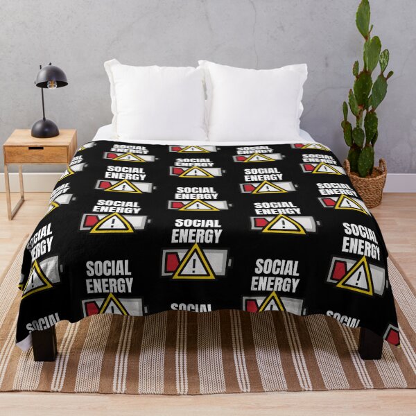 Item preview, Low On Coffee Social Battery designed and sold by ArtFromBeyond.