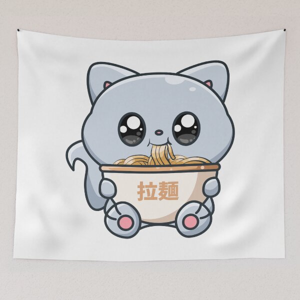 Item preview, cat ramen designed and sold by SNUG-BUG.
