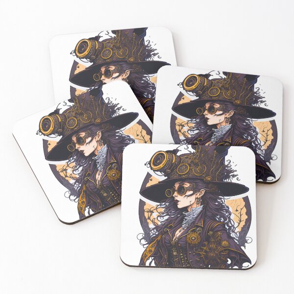 Item preview, Bruja Steampunk en Halloween designed and sold by Pannyyy.