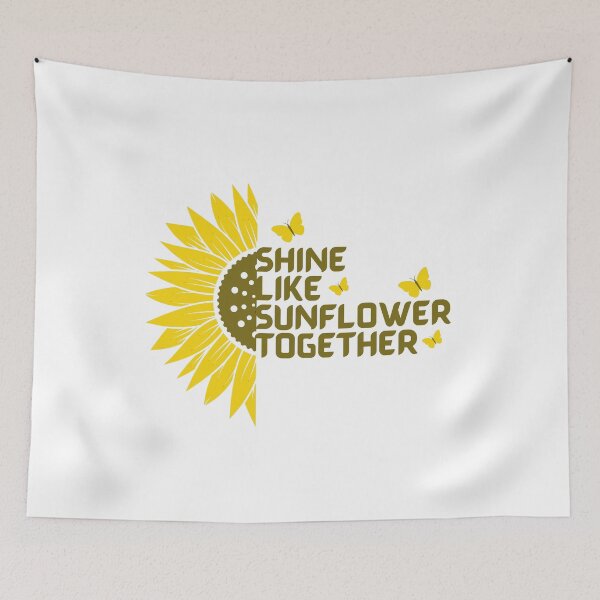 Item preview, Shine Like Sunflower Together designed and sold by designerpriti.