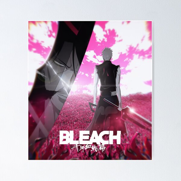 Bleach Anime Poster for Home Office and Student Room Wall Decor