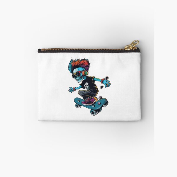 Item preview, Skateboarding Skeleton designed and sold by OrganicCharm.