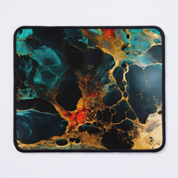 Item preview, Elegant Watercolor Marble: Red, Green & Black Pattern designed and sold by Moo7shop.