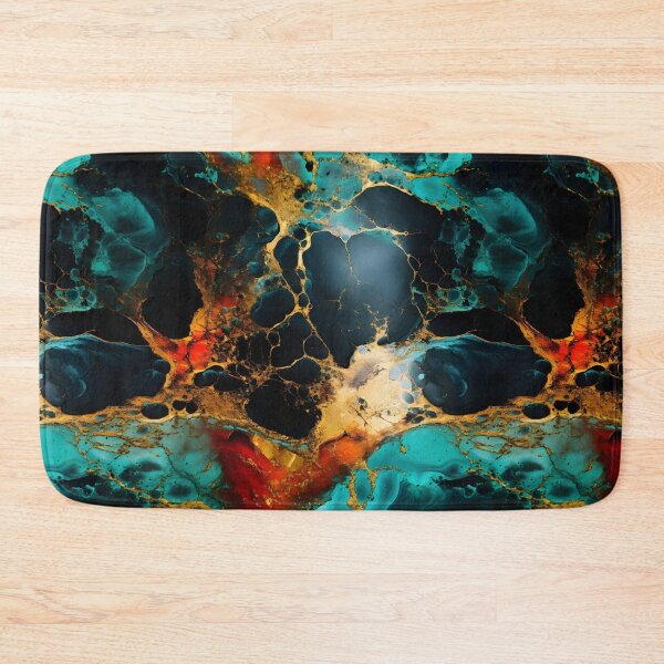 Item preview, Elegant Watercolor Marble: Red, Green & Black Pattern designed and sold by Moo7shop.