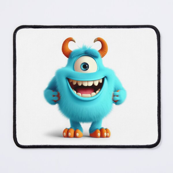 Item preview, Cute Monster - Blue #2 designed and sold by TLCPhotoArt.