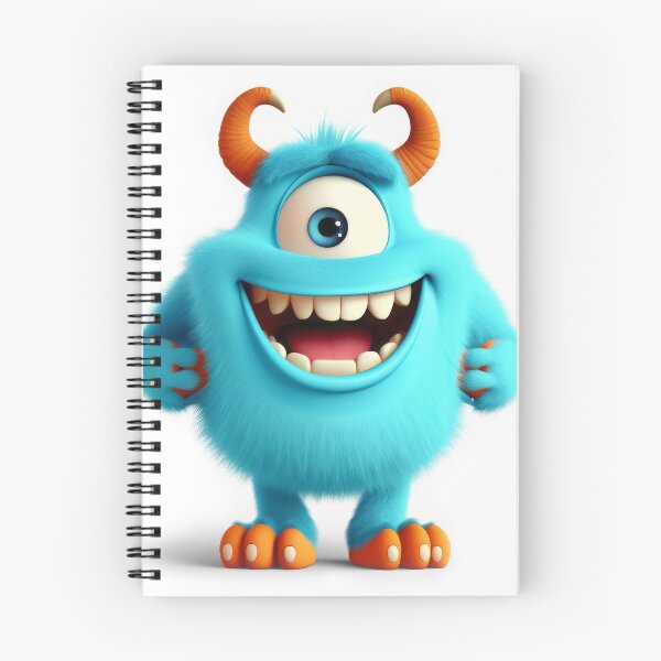 Item preview, Cute Monster - Blue #2 designed and sold by TLCPhotoArt.