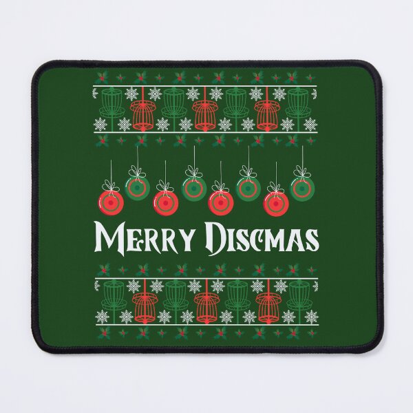 Item preview, Merry Discmas Holiday Disc Golf Ugly Sweater (light) designed and sold by CeliacAmnesiac.