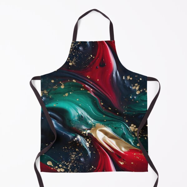 Item preview, Luxurious Watercolor Floors: Red, Green & Black Artistry designed and sold by Moo7shop.