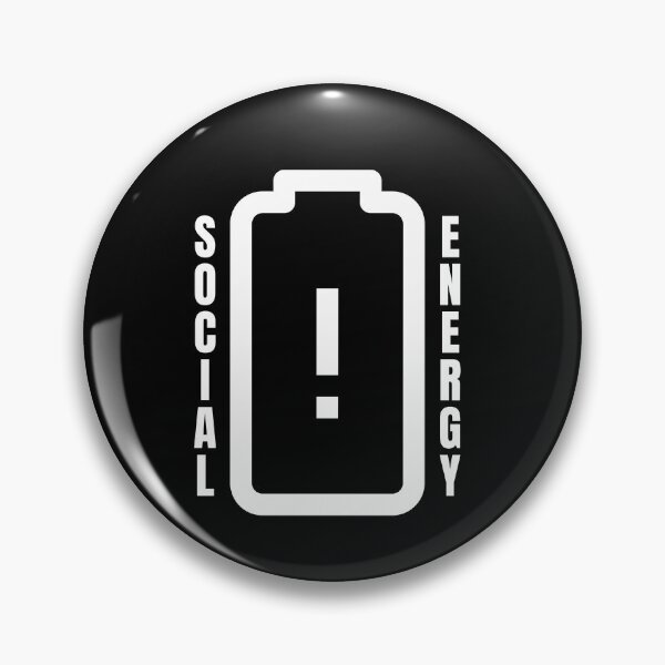 Item preview, Low On Coffee Social Battery designed and sold by ArtFromBeyond.