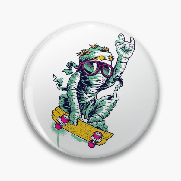 Item preview, Skateboarding Mummy designed and sold by OrganicCharm.