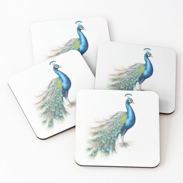 Item preview, Peacock Pencil Drawing designed and sold by TLCPhotoArt.