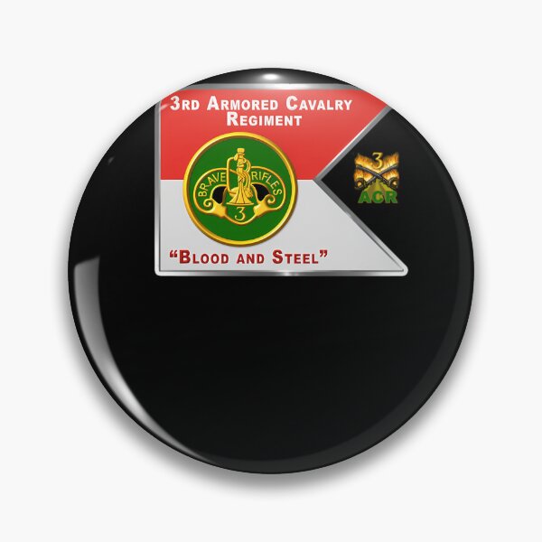 Item preview, 3rd Armored Cavalry Regi	t ACR “Brave Rifles”  	 designed and sold by fykeckgam5.