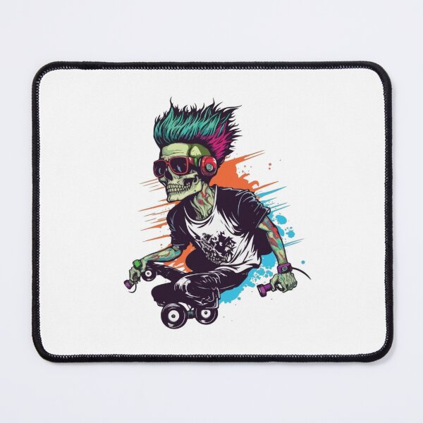 Item preview, Skateboarding Skeleton designed and sold by OrganicCharm.