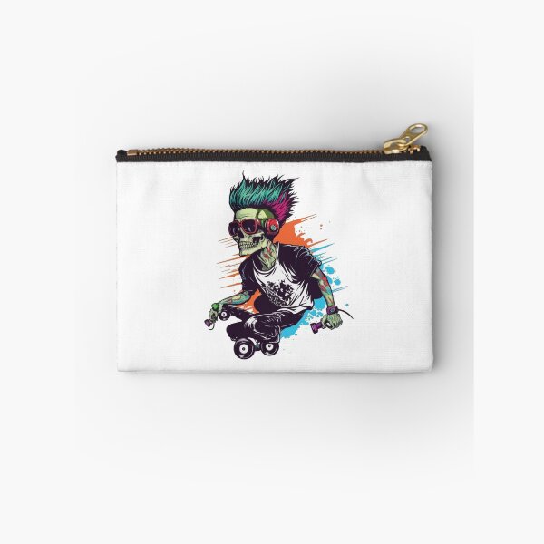 Item preview, Skateboarding Skeleton designed and sold by OrganicCharm.