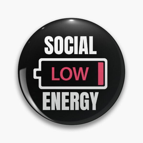 Item preview, Low On Coffee Social Battery designed and sold by ArtFromBeyond.