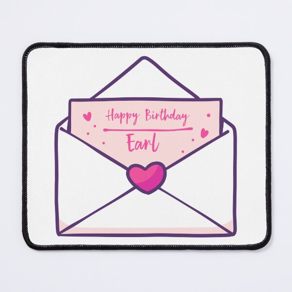 Item preview, Happy Birthday Earl Name - Love Letter designed and sold by  OKINTA.