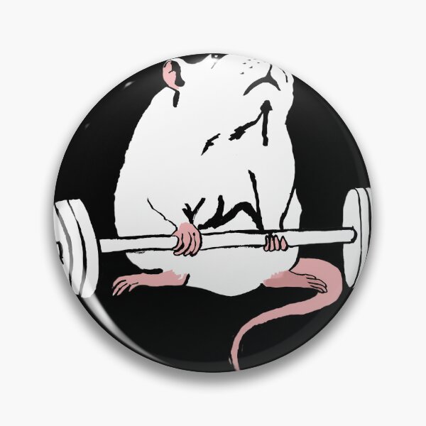 Item preview, Deadlift Rat   	 designed and sold by fryzurlappinu.