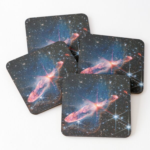 Item preview, James Webb Herbig-Haro 46/47 High-resolution Near-infrared light Photograph Stars Born designed and sold by Maljonic.