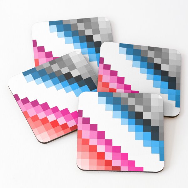 Aperçu de l'œuvre Pixels colorés créée et vendue par Artistkhg.