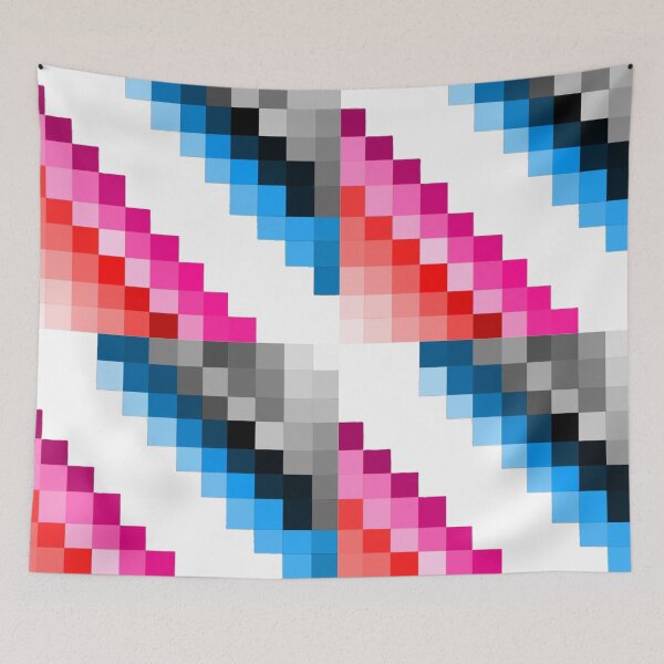 Item preview, Colorful pixels  designed and sold by Artistkhg.