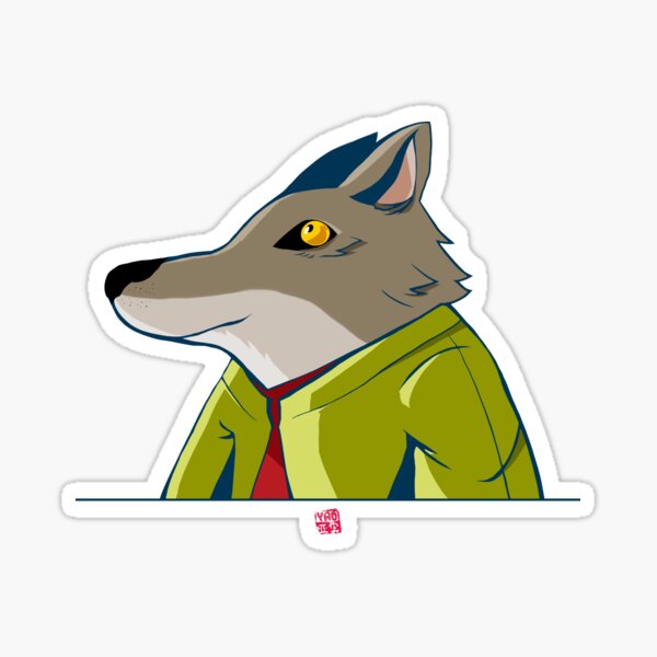 OOKAMI BUSTE Sticker